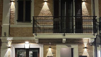 Facciata della struttura