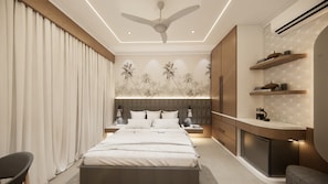 Quarto casal premium | Wi-Fi de cortesia