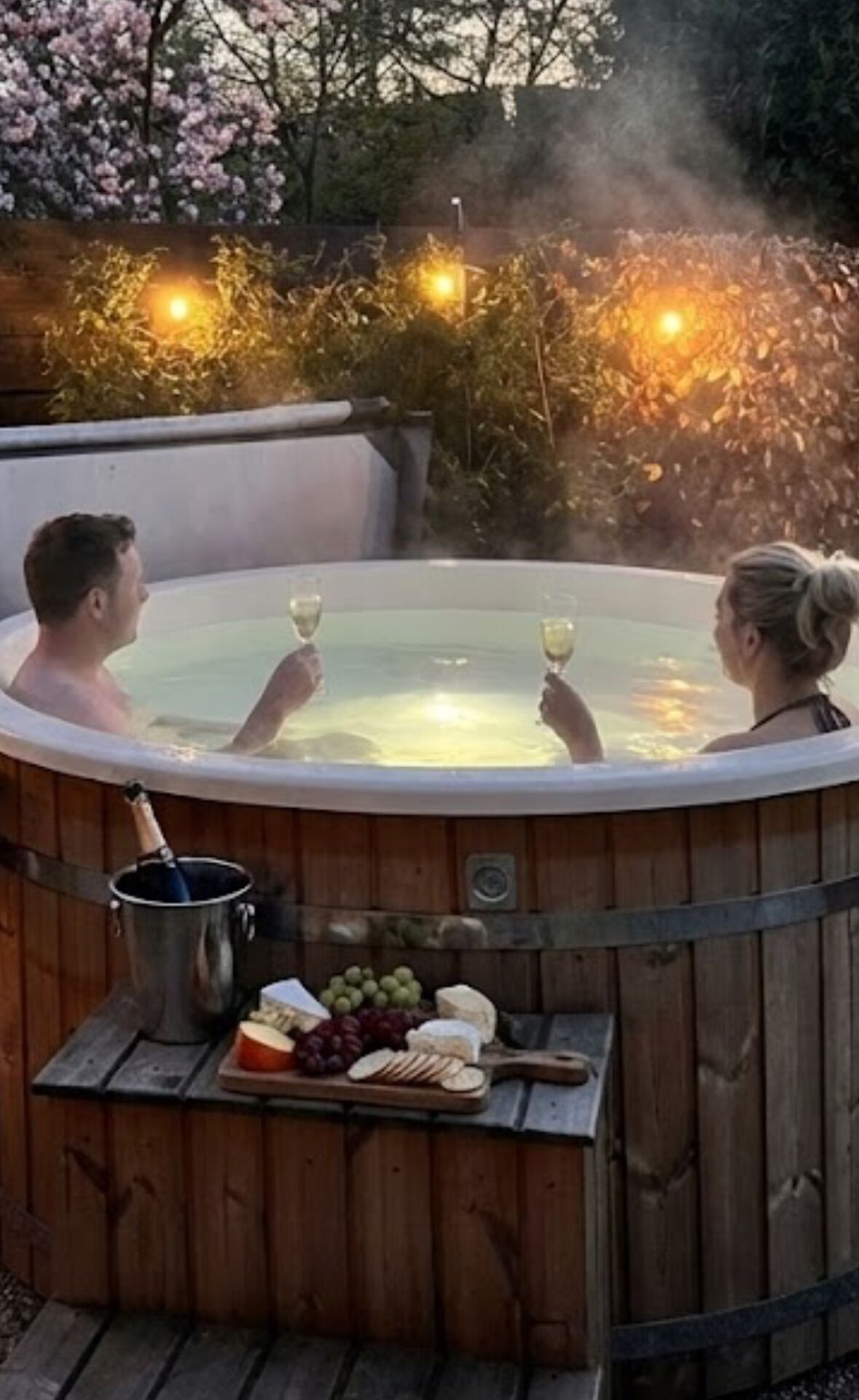 Bain à remous extérieur