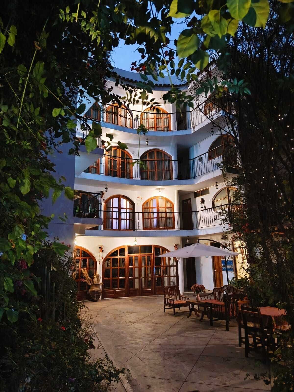 Fachada del alojamiento