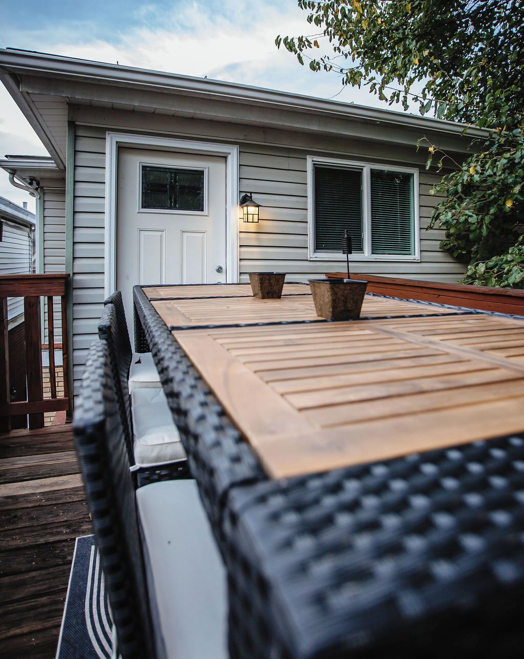 Opções para refeição ao ar livre