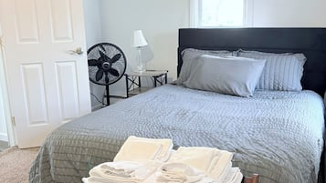 2 間睡房、熨斗/熨衫板、免費 Wi-Fi、床單