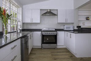 Villa, 4 Bedrooms | Private kitchen | Fridge, oven, coffee/tea maker, toaster - Hello Summer! 4 Bedroom Villa (Gros Islet)