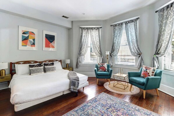 1 chambre, fer et planche à repasser, Wi-Fi, literie fournie