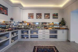 Gratis morgenmadsbuffet hver dag