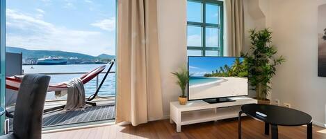 Televisio, työhuone