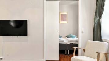 1 Schlafzimmer, Schreibtisch, Bügeleisen/Bügelbrett, WLAN