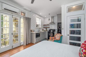 1 غرفة نوم وواي فاي وملاءات أسرّة