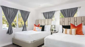 2 chambres, fer et planche Ă repasser, Wi-Fi, draps fournis