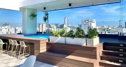 Modern2BR| GYM, Jacuzzi + WIFI| Agora-Yellowkey