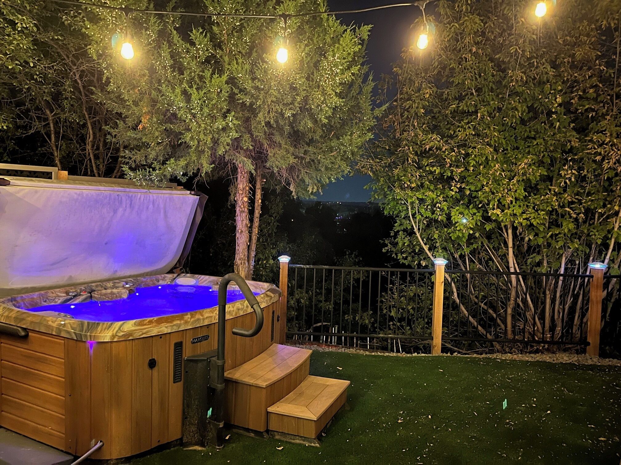 Bain à remous extérieur