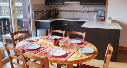 Les Balcons du Mont-Blanc : appartement centre village