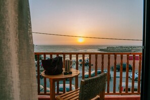 Deluxe Suite, Ensuite, Sea View | Balcony view