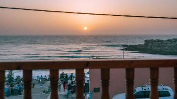 Deluxe Suite, Private Bathroom, Sea View | Balcony view