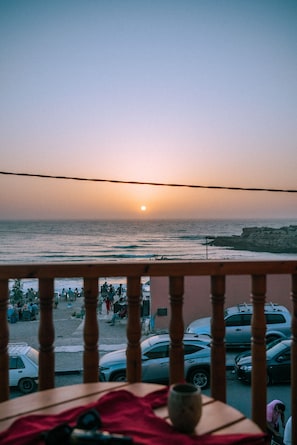 Deluxe Triple Room, Balcony, Sea View | Balcony view