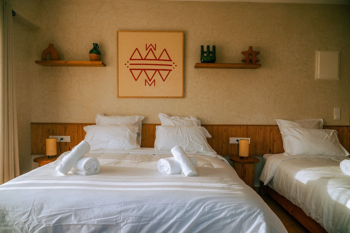 Deluxe Triple Room, Balcony, Sea View