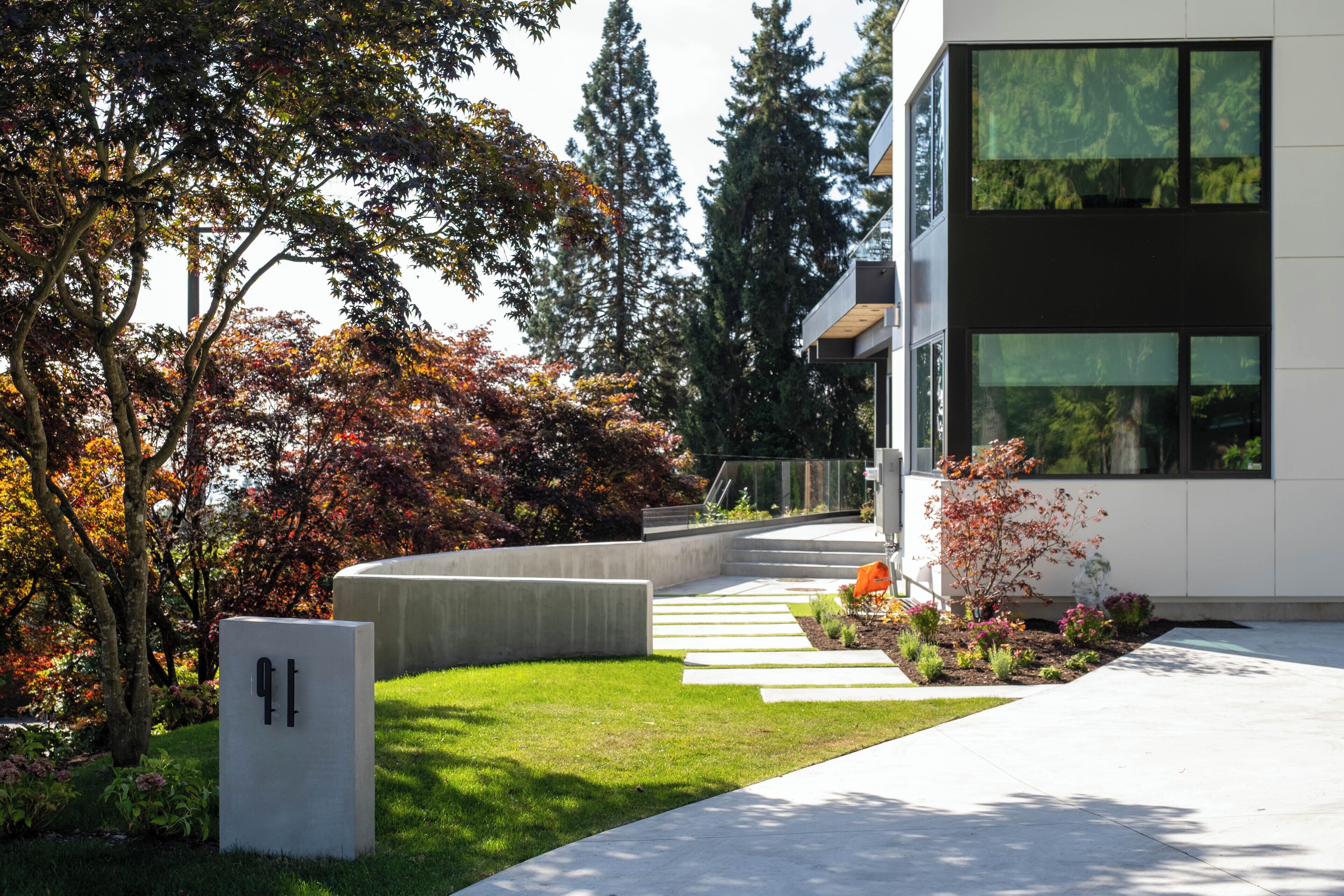 Overnattingsstedets uteområder