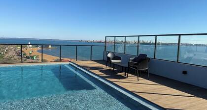 Apartment in front of San José beach in the city of Encarnación Py.