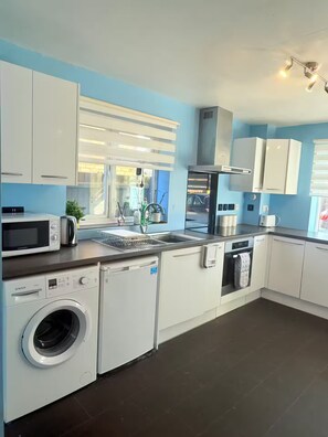 Microwave, oven, stovetop