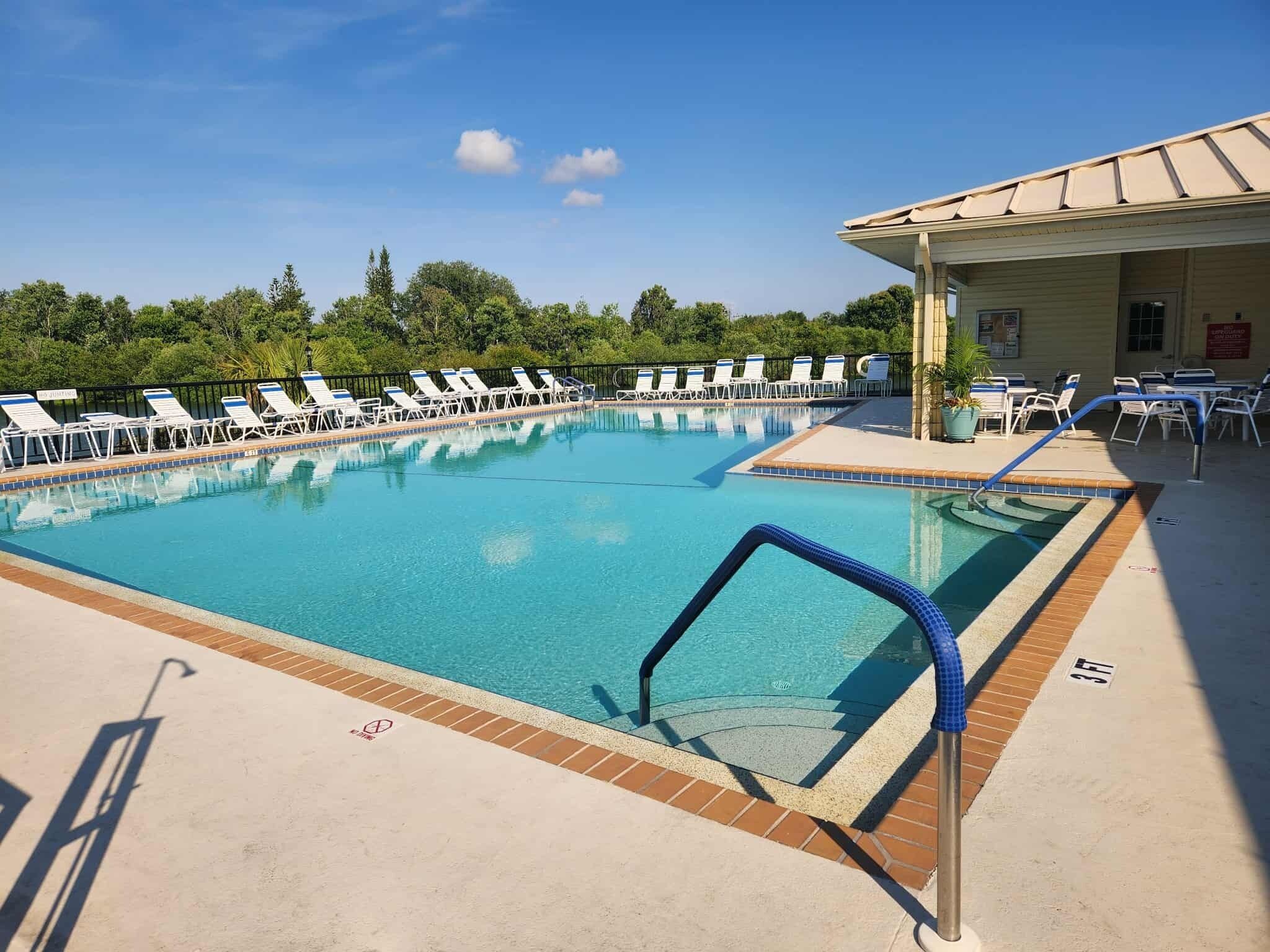 Indoor pool, a heated pool