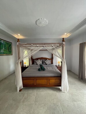 Superior tweepersoonskamer, uitzicht op bergen | Gratis wifi