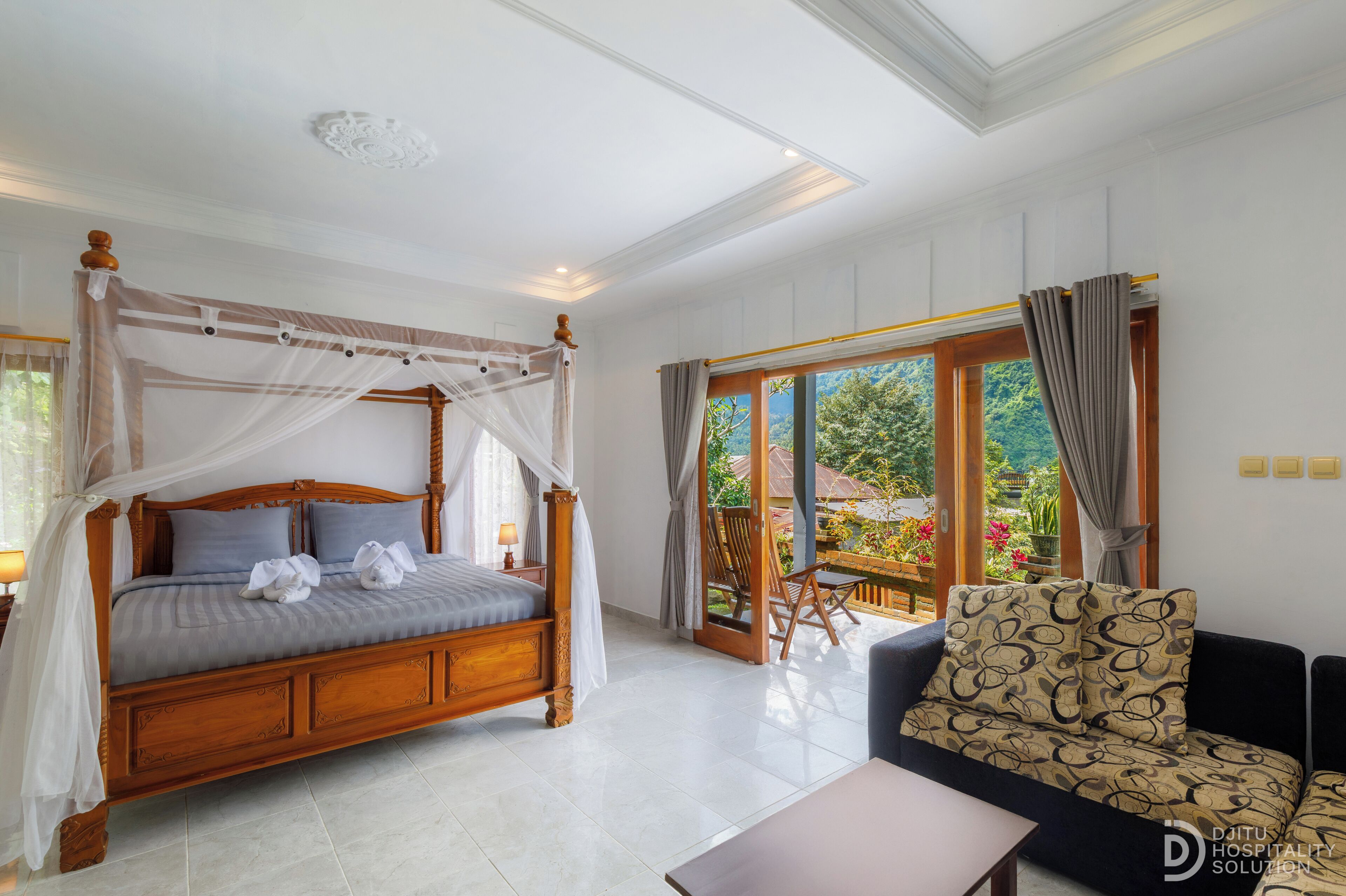 Superior-Doppelzimmer, Bergblick | Kostenloses WLAN, Bettwäsche