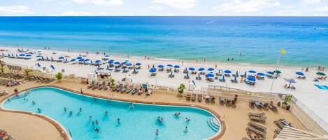 Indoor pool, a heated pool