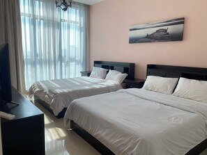 2 habitaciones, wifi, ropa de cama y acceso para silla de ruedas 