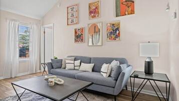 TV, fireplace, table tennis