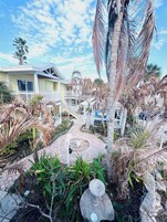 Premium Double Room, Garden View | Terrace/patio