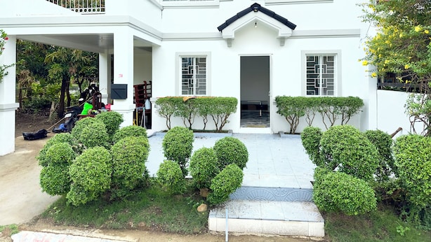 บ้านพักสำหรับครอบครัว, ระเบียง, วิวสวนสาธารณะ