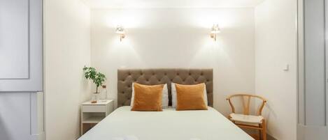 1 غرفة نوم وواي فاي وملاءات أسرّة