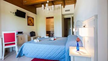 Chambre Double, balcon