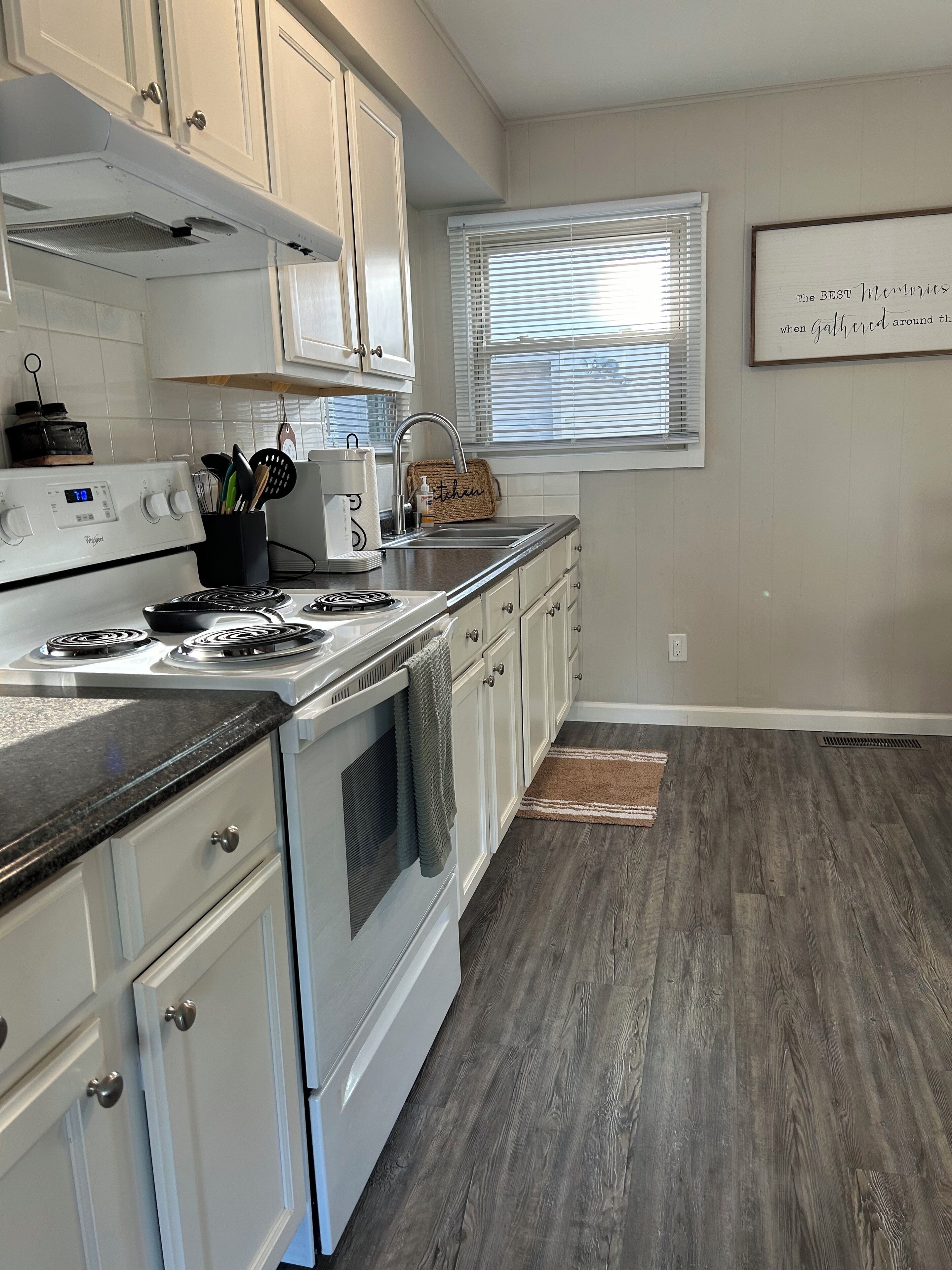 Microwave, oven, stovetop