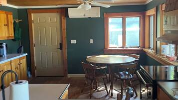 Microwave, oven, stovetop