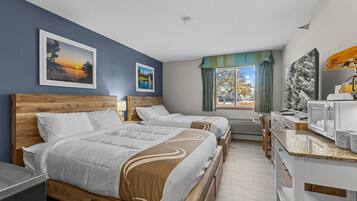 Iron/ironing board, travel crib, WiFi