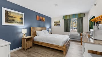 Desk, iron/ironing board, travel crib, WiFi