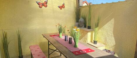 Udendørs spisemuligheder