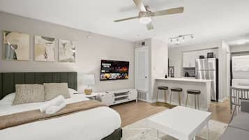 1 bedroom, Internet, bed sheets