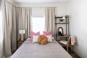 2 dormitorios, tabla de planchar con plancha, wifi gratis y ropa de cama