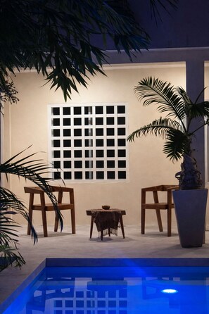 Living area - Chulel Hotel Origen (Mérida)