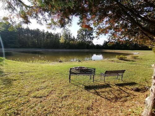 Grand Bend Cottage. Private 26 acres of magical landscape & exclusive pond.