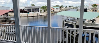 Water Front 3-bedroom home just minutes to Gulf waters and Sanibel Island.