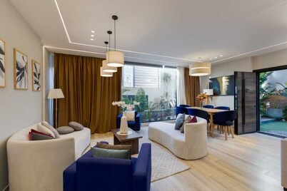 ALSAWAH Spacious Garden Apartment in 9th District Sheikh Zayed