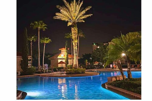  Inviting 2 +2  Condo at Champions Gate w Resort Pools & Balcony by Disney