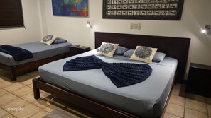 3 bedrooms, iron/ironing board, travel cot, WiFi