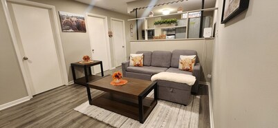 Cozy 2-bedroom apartment on the Conestoga River in central Lancaster.