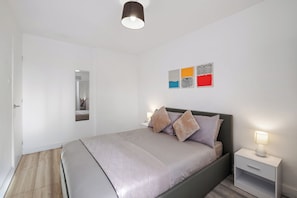 1 bedroom, iron/ironing board, free WiFi, bed sheets