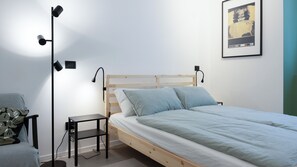 Διαμέρισμα (0 Bedroom) | Σίδερο/σιδερώστρα, κούνιες/κρεβατάκια μωρού, κλινοσκεπάσματα 