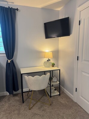 Interior - Peaceful Suite with private deck, master bedroom/bathroom with walk in shower. (Reidsville)